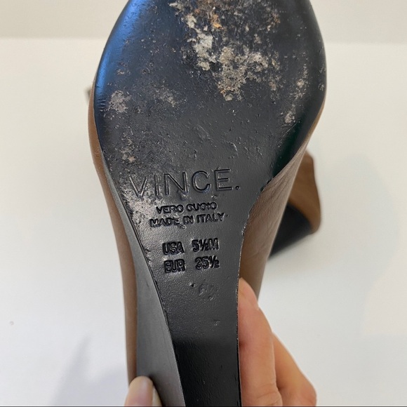 Vince leather wedge - Picture 5 of 8